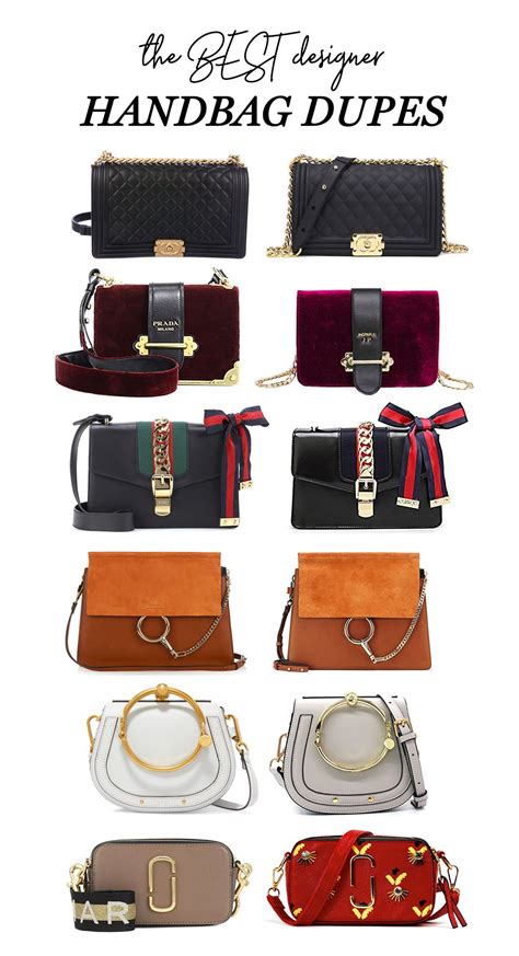 handbag dupe|dupe handbag websites.